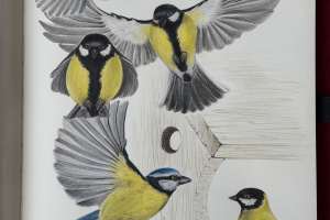 Полет синичек