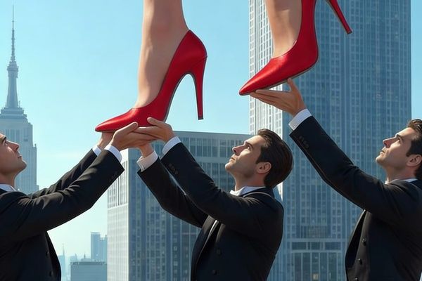 Для селлера выполнен шаблон для карточек товара "Женские туфли"