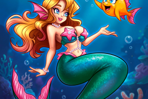 Русалочка концепт-арт.