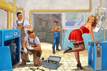 Иллюстрация для производственной кампании