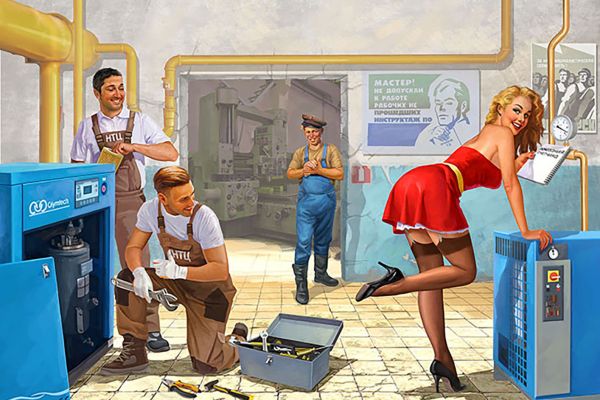 Иллюстрация для производственной кампании