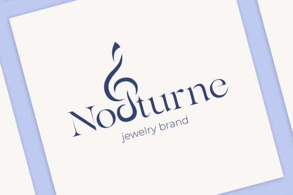 Логотип для ювелирного бренда "Nocturne"
