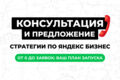 Консультация-Стратегия по продвижению на Яндекс Картах, рекламе Яндекс Бизнес