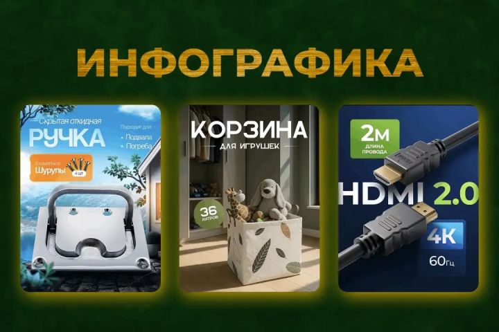 Инфографика для маркетплейсов - 5675504