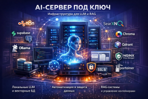 ИИ-сервер под ключ для работы с LLM и RAG