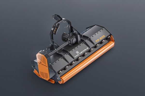 3д модель - с/х мульчер