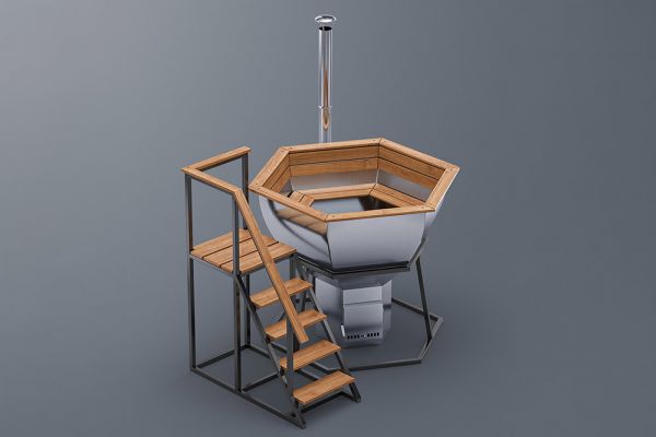 3д модель - банный чан