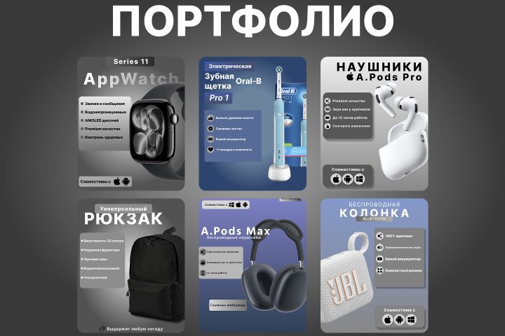 Инфографика для маркетплейсов - 5676302