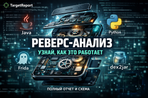 Реверс инжиниринг(дизассемблирование) мобильного приложения