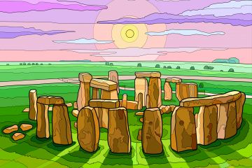 Иллюстрации для приложения-раскраски по номерам