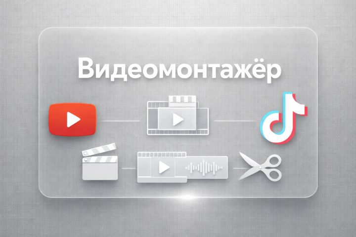 Видеомонтаж видео по играм, обзорам и подобному контенту на YouTube
