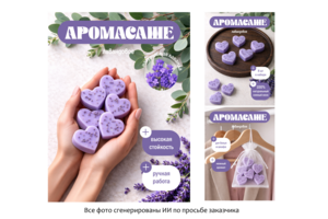 Карточки товара для Ozon и WB - Аромасаше