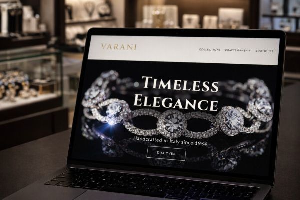 Разработка премиального сайта ювелирного дома «VARANI»