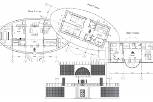 Эскизный проект коттеджа