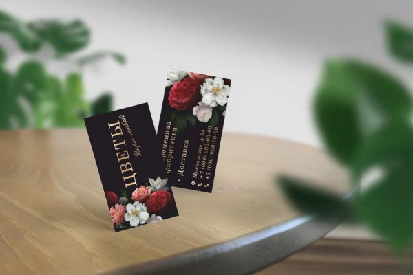 Разработка визитки