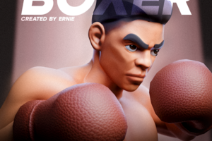 Персонаж для игры под движок Unreal Engine 5. Боксер