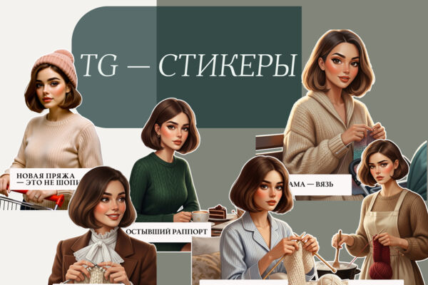TG - стикеры  при разработке фирменного стиля эксперта