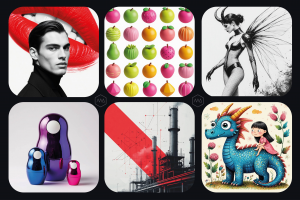 Генеративный дизайн. ИИ графика. ИИ креативы. ИИ кей вижуалы. ИИ фотосессии