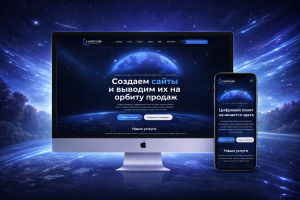 Сайт для веб-студии LunaCode