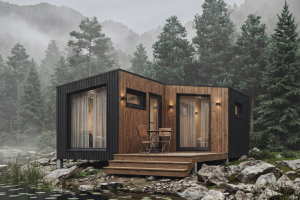 3Д визуализация загородного дома