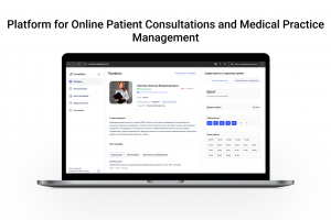 Платформа для онлайн‑консультаций с пациентами и ведения врачебной практики