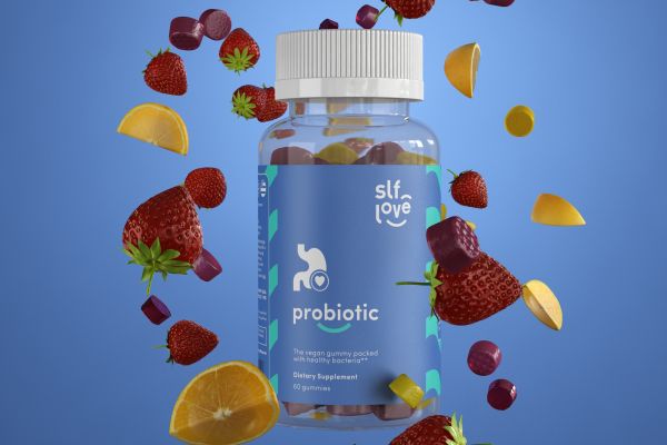 3д моделинг и рендер баночки с фруктами