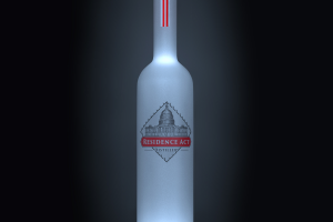 3д моделинг и рендер бутылки