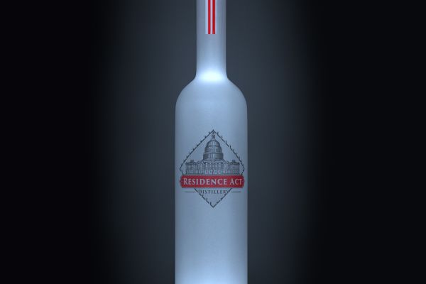 3д моделинг и рендер бутылки