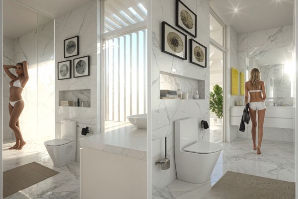 Санузел отеля (Бали)