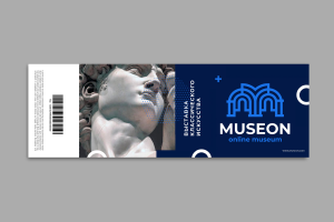 Логотип и фирменный стиль для онлайн-музея «Музеон»