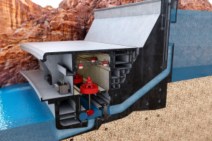 Дамба в разрезе