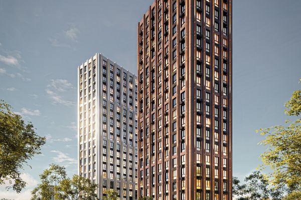 3D визуализация жилого комплекса