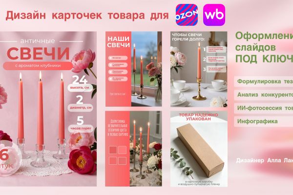 Карточки товаров для маркетплейсов