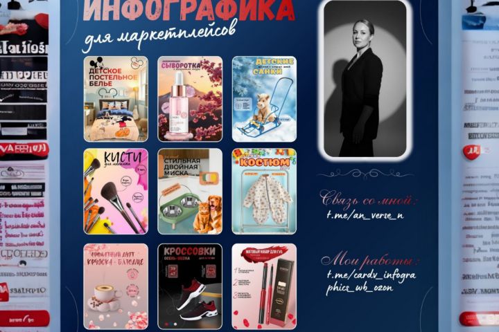 Инфографика для маркетплейсов