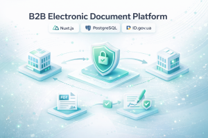 Разработка B2B платформы электронного документооборота с ЭЦП (SaaS)