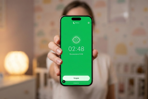 Snoozy - трекер сна для младенцев