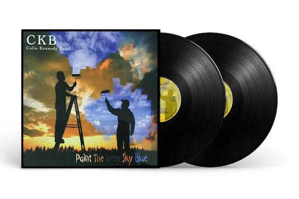 Дизайн диска группы "Colin Kennedy Band"