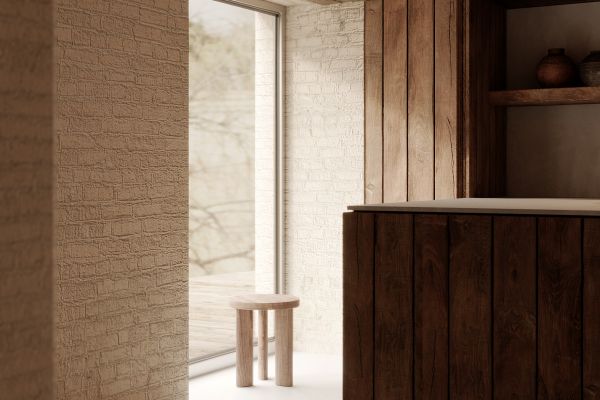 Кухня в старом доме в Браславе