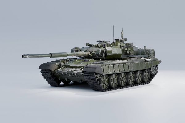 Моделирование танка Т90