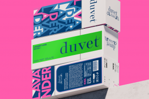 разработка айдентики для лимонадов “duvet la famme”