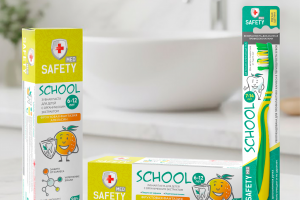 Дизайн упаковки зубной пасты «Safety Med School»