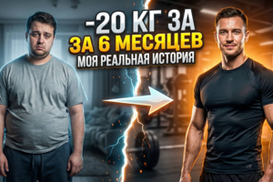 High-CTR Thumbnail: Визуализация трансформации для фитнес-контента