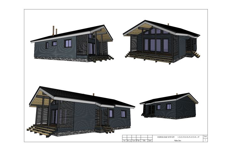 Проектирование загородных домов (каркас и газобетон)