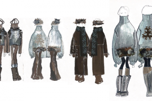 Fashion эскизы