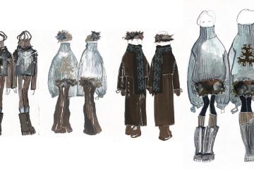 Fashion эскизы