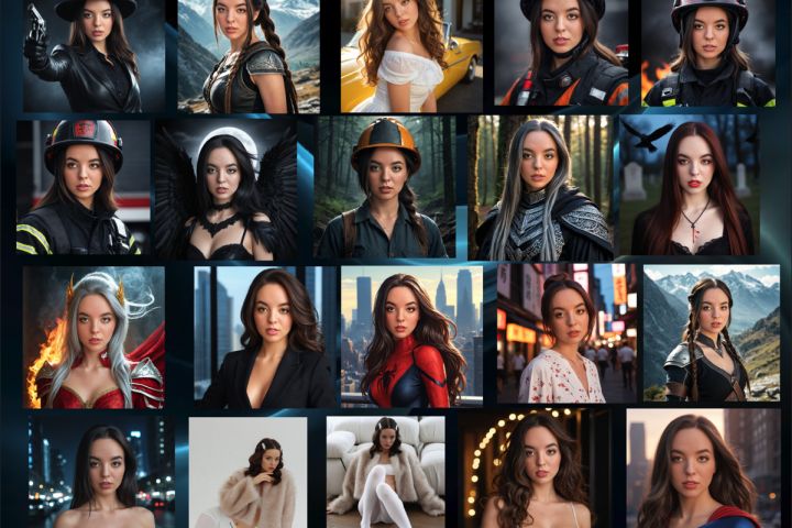 ИИ Фотосессия / Баннеры / Иконки / Изображения