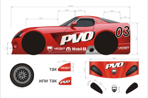 Макет для печати на деталях для детской кровати