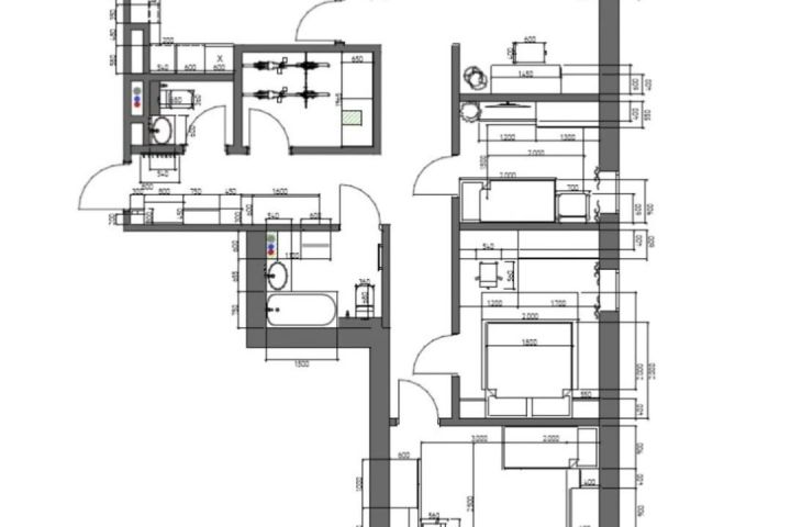 Расстановка мебели