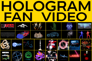 Создание 3Д анимации для голографического вентилятора (проектора)