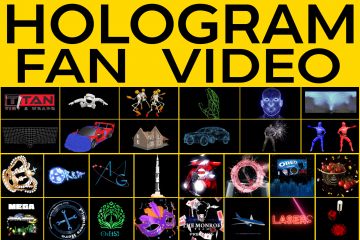 Создание 3Д анимации для голографического вентилятора (проектора)